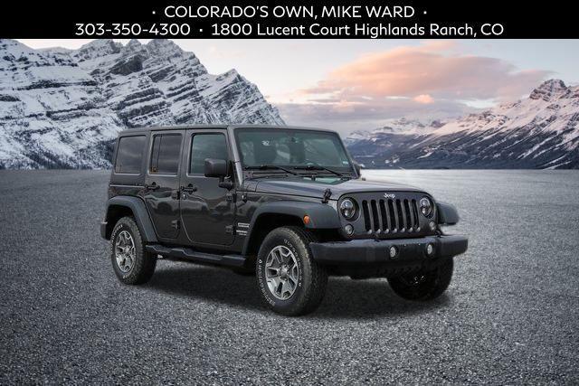 used 2017 Jeep Wrangler Unlimited car, priced at $19,999