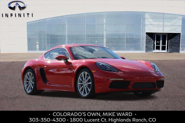 used 2017 Porsche 718 Cayman car, priced at $57,994