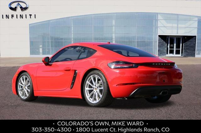 used 2017 Porsche 718 Cayman car, priced at $57,994