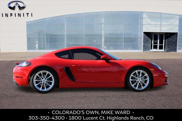 used 2017 Porsche 718 Cayman car, priced at $57,994