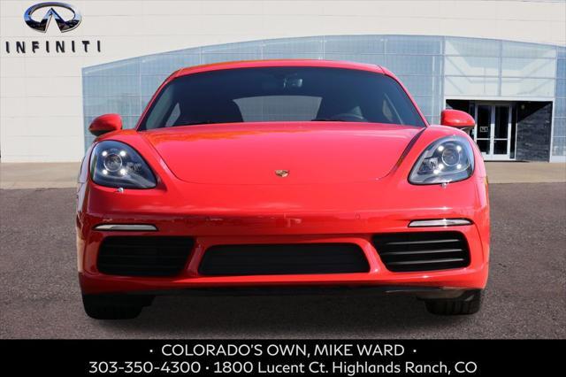 used 2017 Porsche 718 Cayman car, priced at $57,994