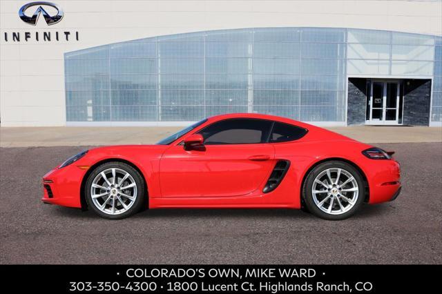used 2017 Porsche 718 Cayman car, priced at $57,994