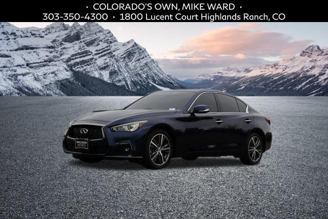 used 2021 INFINITI Q50 car, priced at $30,999