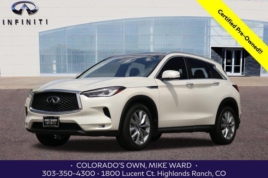used 2022 INFINITI QX50 car, priced at $28,499