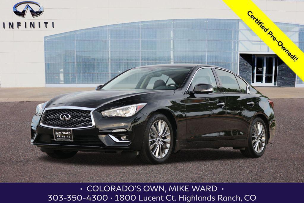 used 2024 INFINITI Q50 car, priced at $36,999