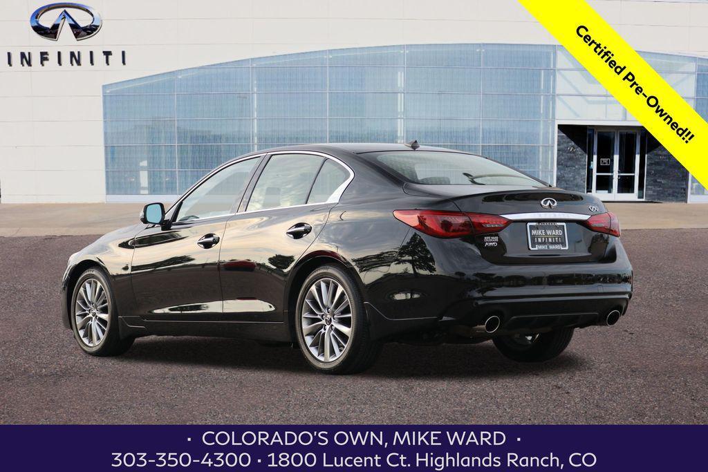 used 2024 INFINITI Q50 car, priced at $36,999