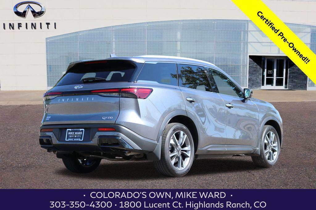 used 2025 INFINITI QX60 car, priced at $47,999
