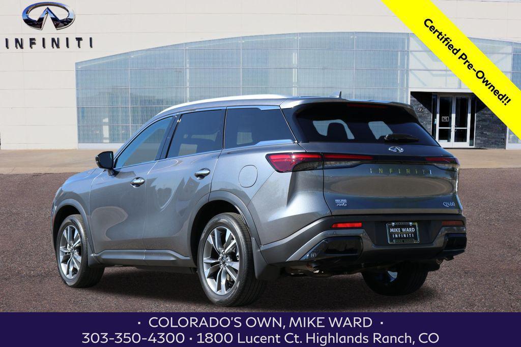 used 2025 INFINITI QX60 car, priced at $47,999