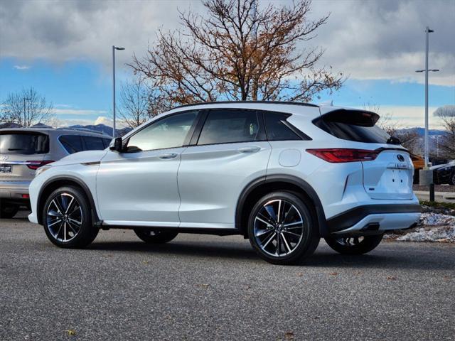 new 2025 INFINITI QX50 car, priced at $54,170