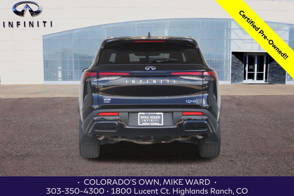 used 2025 INFINITI QX60 car, priced at $47,999