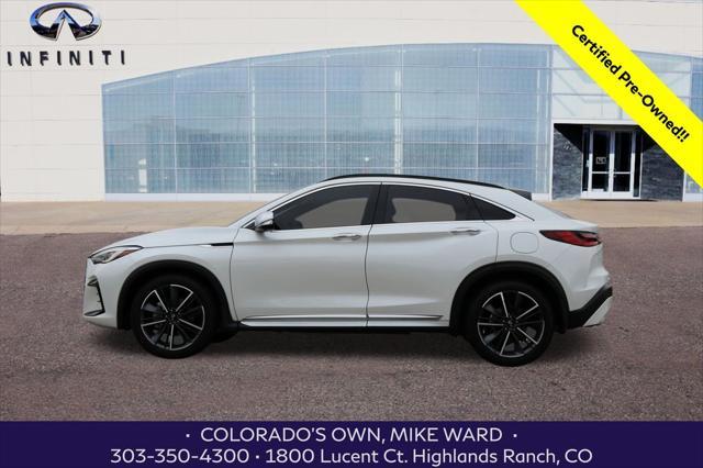 used 2024 INFINITI QX55 car, priced at $47,533