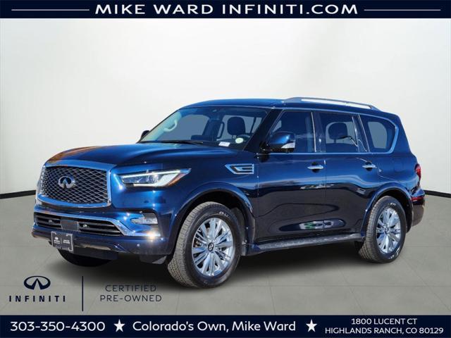 used 2023 INFINITI QX80 car, priced at $49,999