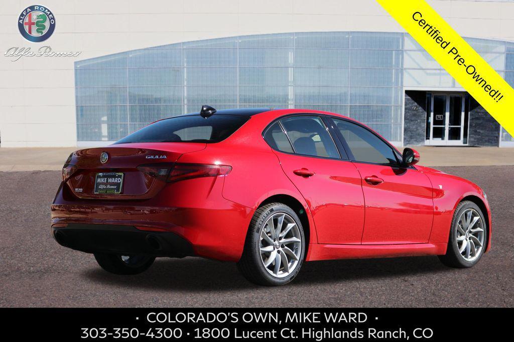 used 2023 Alfa Romeo Giulia car, priced at $26,999