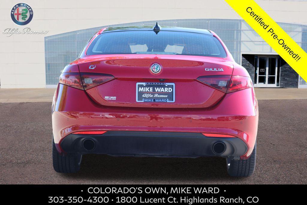 used 2023 Alfa Romeo Giulia car, priced at $26,999