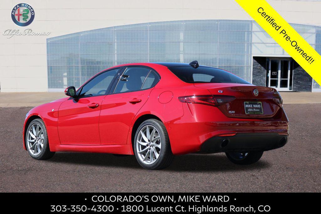 used 2023 Alfa Romeo Giulia car, priced at $26,999