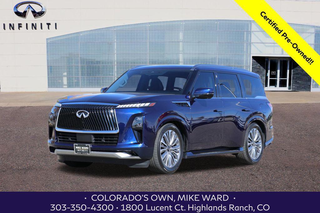 used 2025 INFINITI QX80 car, priced at $76,999