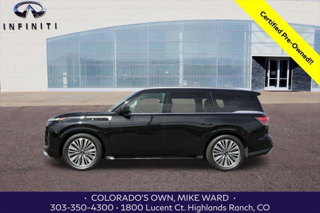 used 2025 INFINITI QX80 car, priced at $87,999