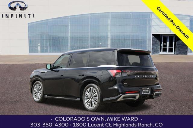 used 2025 INFINITI QX80 car, priced at $87,999
