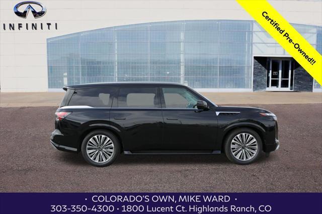 used 2025 INFINITI QX80 car, priced at $87,999