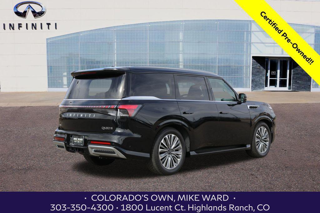 used 2025 INFINITI QX80 car, priced at $82,999