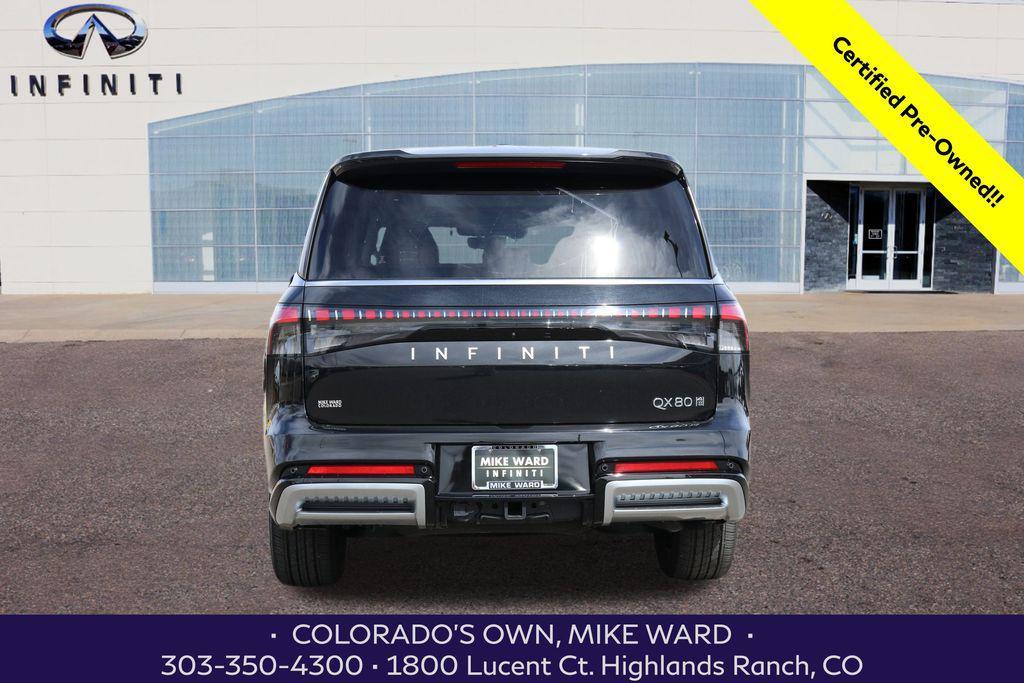 used 2025 INFINITI QX80 car, priced at $82,999