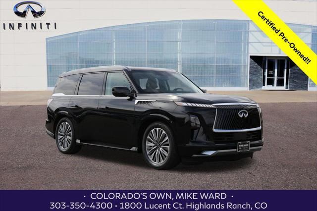 used 2025 INFINITI QX80 car, priced at $87,999