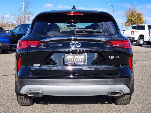 new 2025 INFINITI QX50 car, priced at $44,585