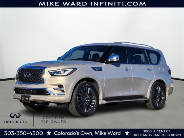 used 2024 INFINITI QX80 car, priced at $63,999