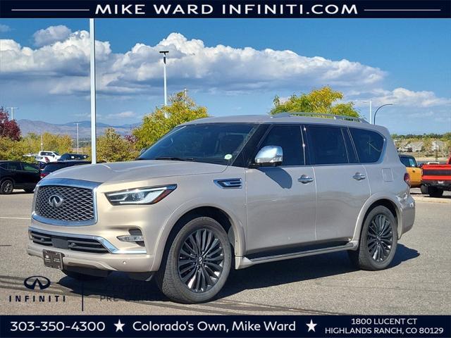 used 2023 INFINITI QX80 car, priced at $54,987