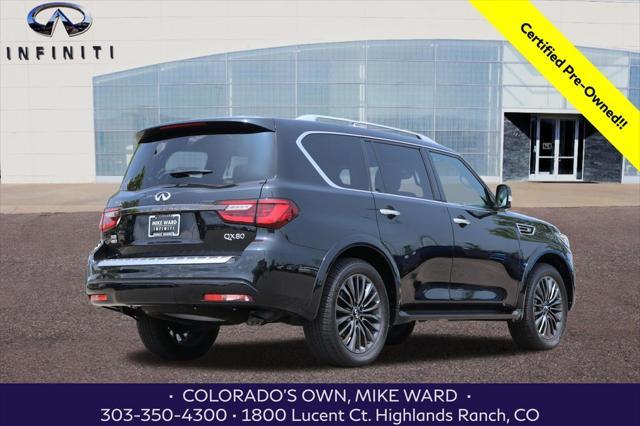 used 2024 INFINITI QX80 car, priced at $63,999