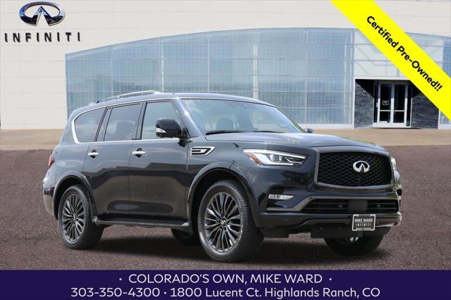 used 2024 INFINITI QX80 car, priced at $63,999