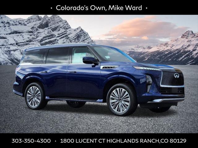 new 2025 INFINITI QX80 car, priced at $98,640