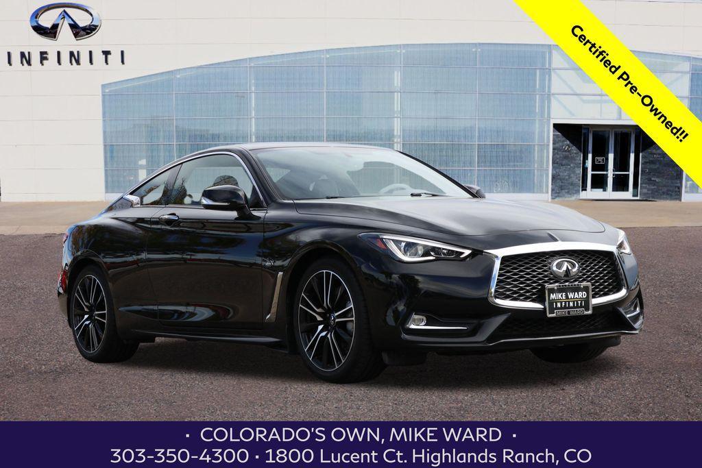 used 2018 INFINITI Q60 car, priced at $29,999
