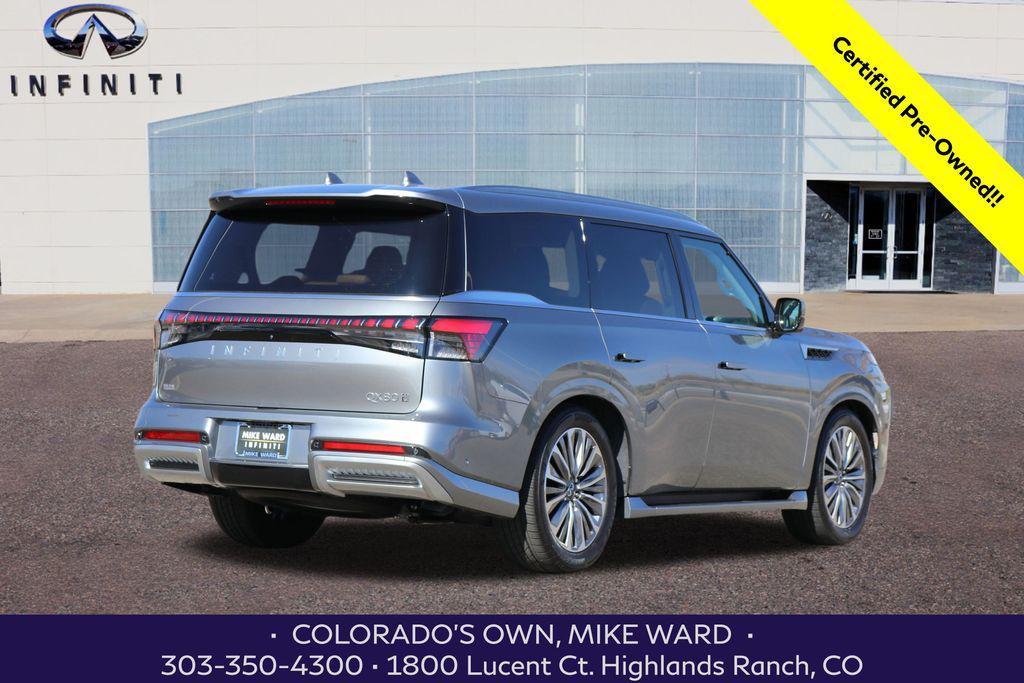 used 2025 INFINITI QX80 car, priced at $80,999