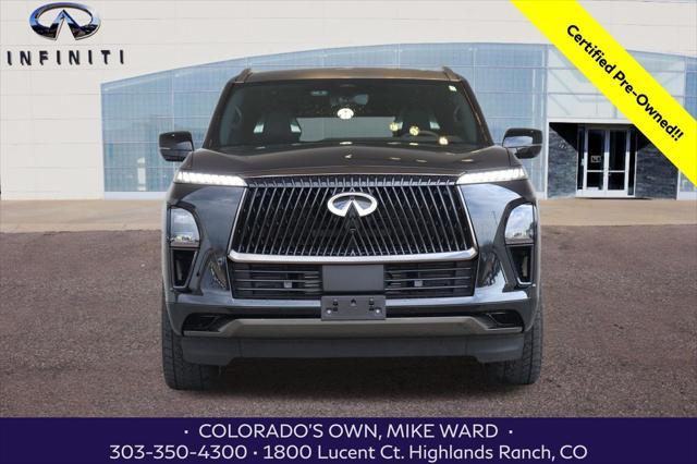 used 2025 INFINITI QX80 car, priced at $93,999