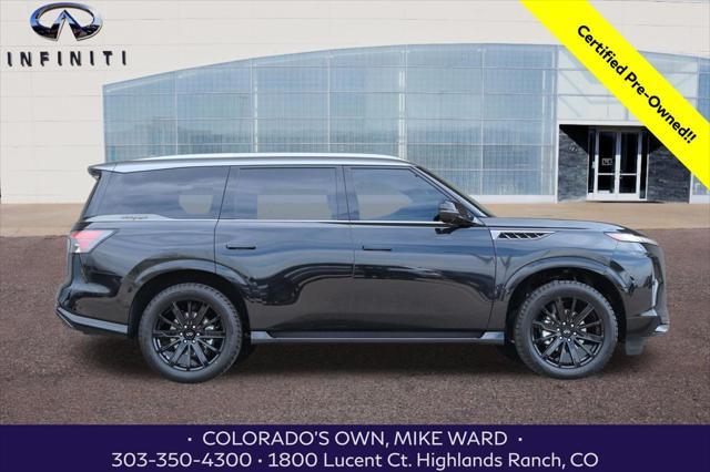 used 2025 INFINITI QX80 car, priced at $93,999