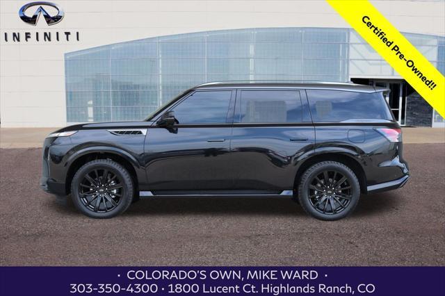 used 2025 INFINITI QX80 car, priced at $93,999