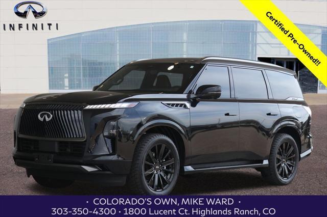 used 2025 INFINITI QX80 car, priced at $93,999