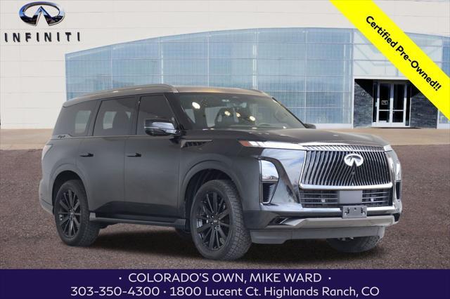 used 2025 INFINITI QX80 car, priced at $93,999