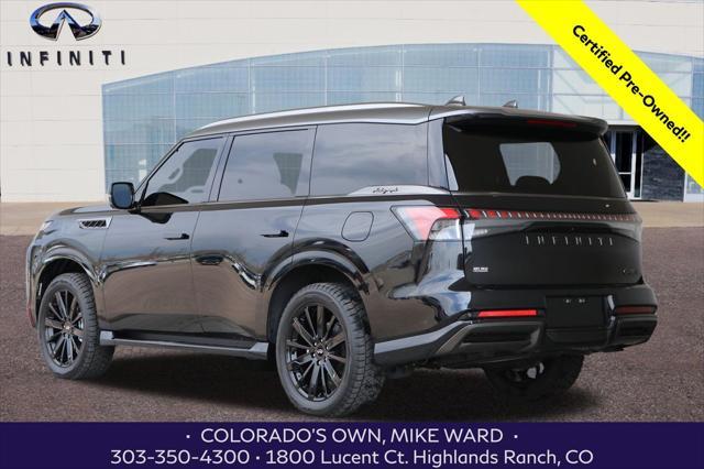used 2025 INFINITI QX80 car, priced at $93,999