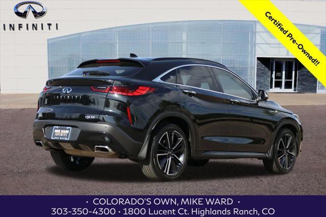 used 2022 INFINITI QX55 car, priced at $31,999