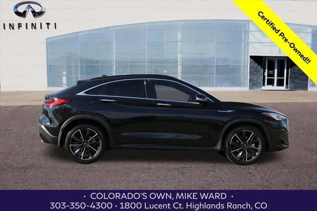 used 2022 INFINITI QX55 car, priced at $31,999