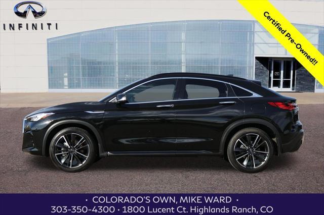 used 2022 INFINITI QX55 car, priced at $31,999
