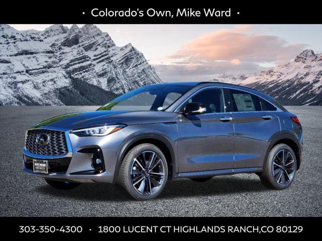 new 2025 INFINITI QX55 car, priced at $55,680