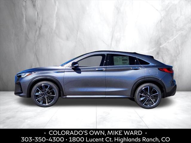 new 2025 INFINITI QX55 car, priced at $55,680
