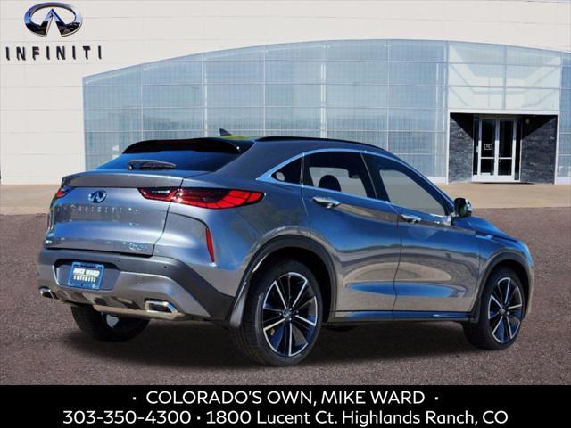 new 2025 INFINITI QX55 car, priced at $55,680
