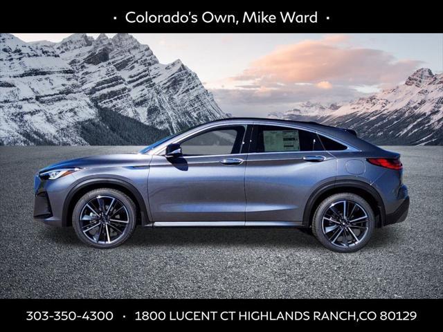 new 2025 INFINITI QX55 car, priced at $55,680