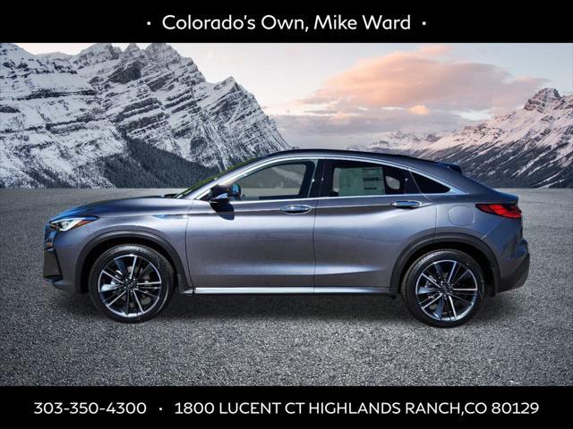 new 2025 INFINITI QX55 car, priced at $59,840