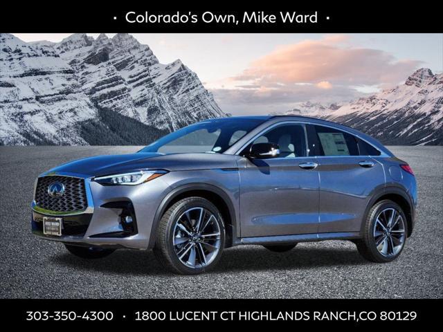 new 2025 INFINITI QX55 car, priced at $59,840