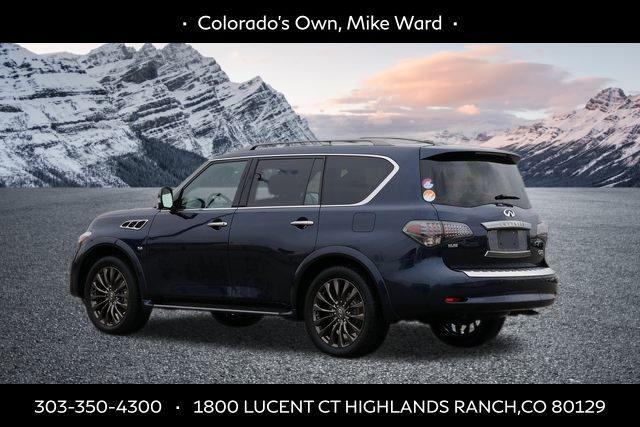 used 2017 INFINITI QX80 car, priced at $24,999